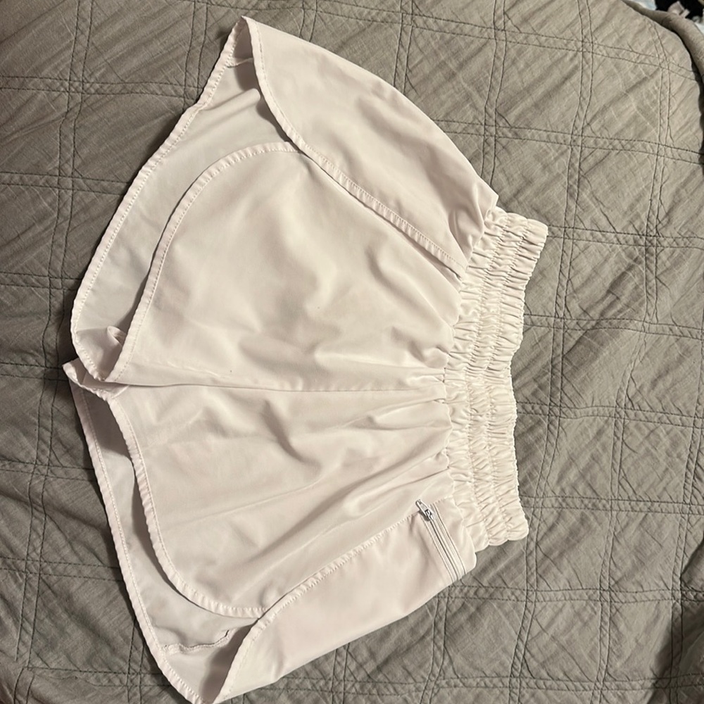 white small athletic shorts